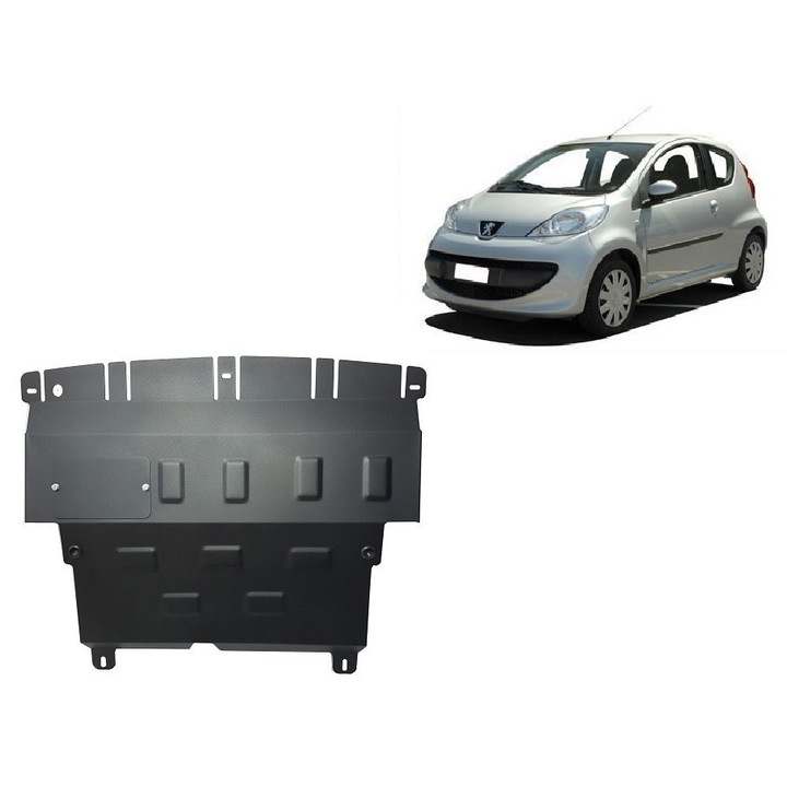 Scut motor metalic Peugeot 107 (2006 - 2018)