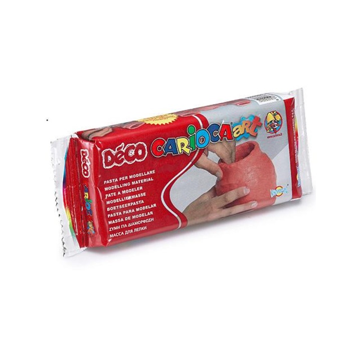 Modellező agyag terrakotta színben 500g - Carioca