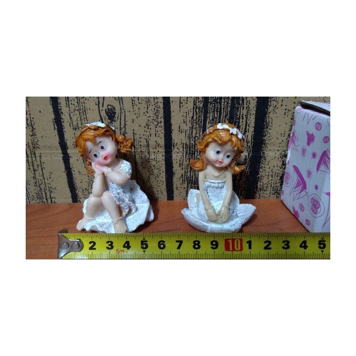 Figurina fetita 7,5cm, LIGHT, accesorii decorative