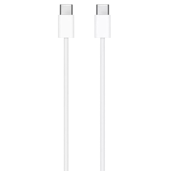 USB-C - Type-C tápkábel, 1m, X22, Polikarbonát, Apple A1997 MM093ZM/A, X22, Polikarbonát, Fehér