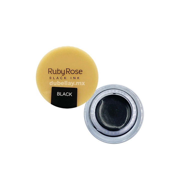 Gel Eyeliner Ruby Rose Black Ink HB-8401, 2.5gr