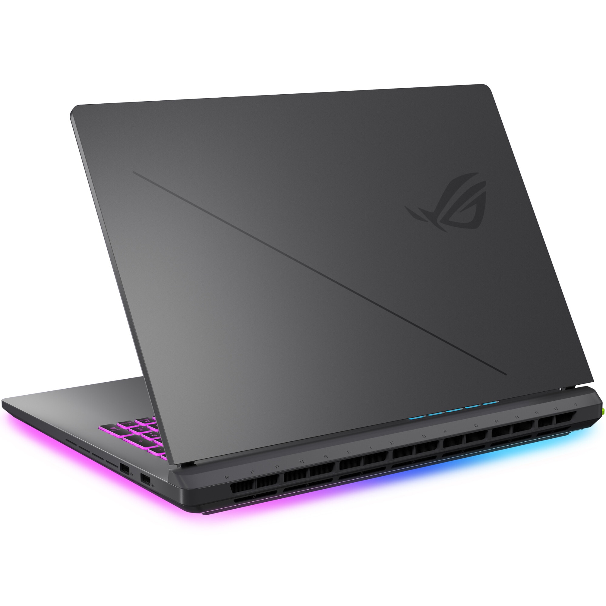 Laptop Gaming ASUS ROG Strix G18 G815LR cu procesor Intel® Core™ Ultra 9 275HX pana la 5.4GHz, 18", 2.5K WQXGA, IPS, 240Hz, G-Sync, 32GB DDR5, 2TB SSD, GeForce RTX™ 5070 Ti 12GB GDDR7, No OS, Eclipse Gray