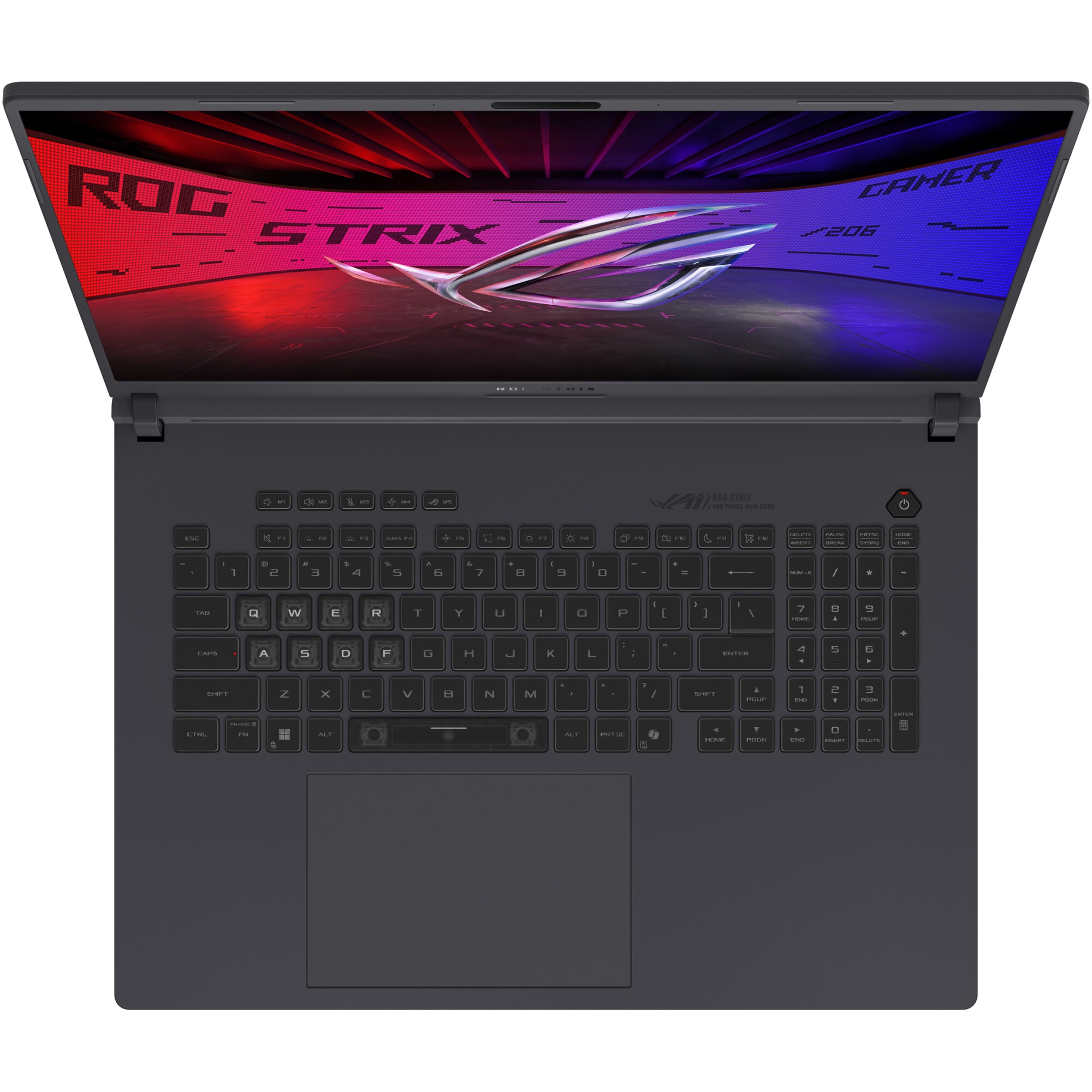 Laptop Gaming ASUS ROG Strix G18 G815LR cu procesor Intel® Core™ Ultra 9 275HX pana la 5.4GHz, 18", 2.5K WQXGA, IPS, 240Hz, G-Sync, 32GB DDR5, 2TB SSD, GeForce RTX™ 5070 Ti 12GB GDDR7, No OS, Eclipse Gray