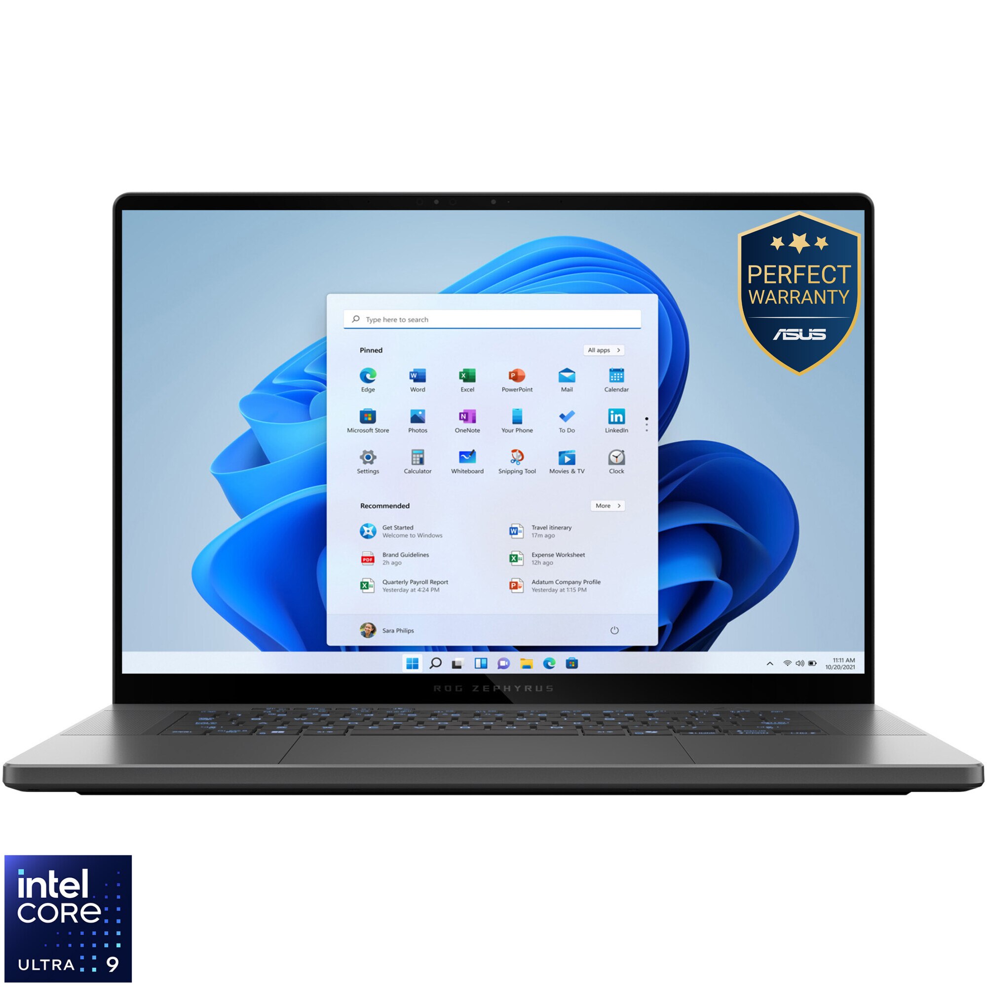 Laptop Gaming ASUS ROG Zephyrus G16 GU605CX cu procesor Intel