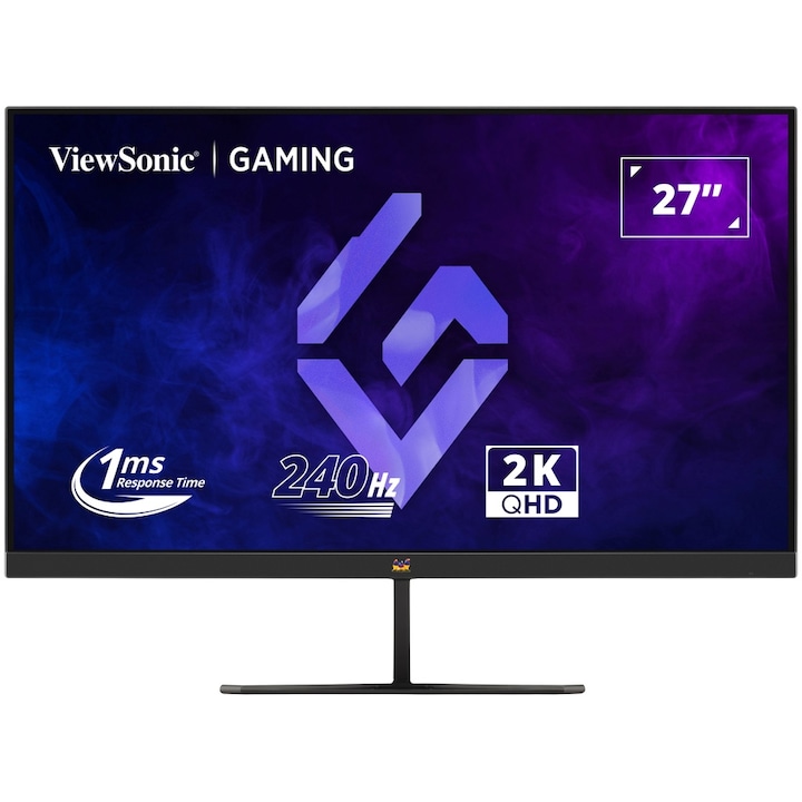 Gaming LED monitor Viewsonic VX2758A-2K-PRO-3, 27", 2k, 240Hz, 1m, HDMI, DP, fekete