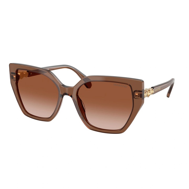 Swarovski SK6016 100187 56 napszemuveg, 56 mm 440210, 56 MM, Barna