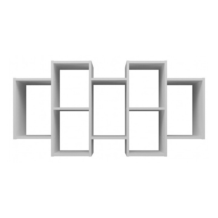 Rafturi, TOP E SHOP, Bilbao 7.0, alb, 1295x200x650mm, set complet de montaj