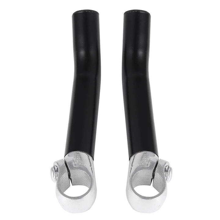 Ghidoana bicicleta metalica, neagra, 16.50x2.5x2.5 cm, pentru ciclism montan si drum.