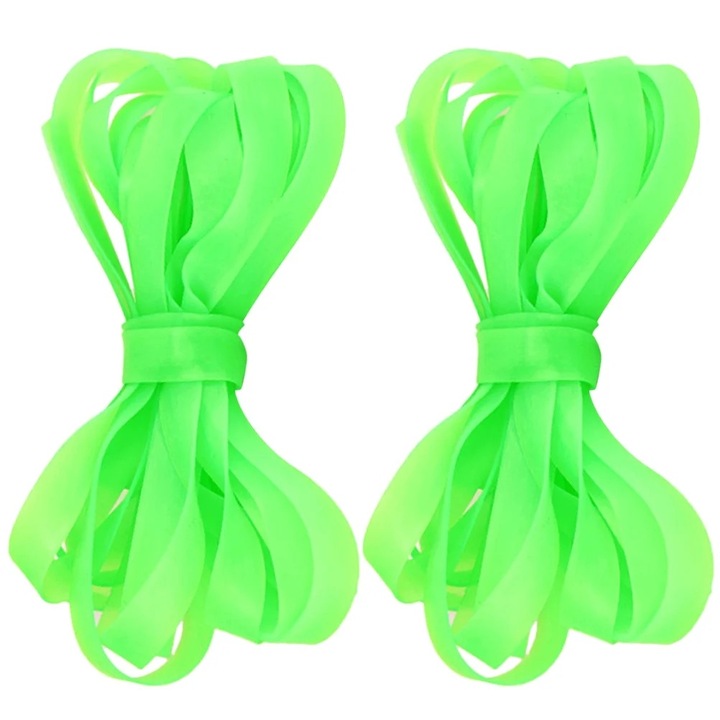 Set 2 corzi de sarituri, verde, 500x1.4x0.12cm