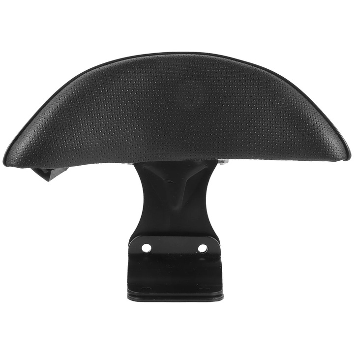 Spatar motocicleta, negru, 27x20.5x12cm, material: fier, spuma, piele