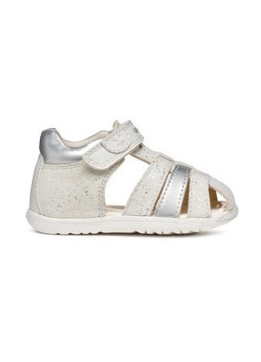 Sandale fete Geox, 304614804, Piele naturala, Bej, Bej