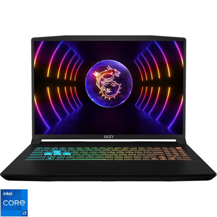 Gaming Laptop MSI Crosshair 16 A13VGK Intel® Core™ i7-13620H processzorral akár 4,9 GHz-ig, 16 hüvelykes, IPS, Full HD+, 144 Hz, 16 GB DDR5 RAM, 1 TB SSD, NVIDIA GeForce RTX 4070, 8 GB GDROSD, 8 GB fekete