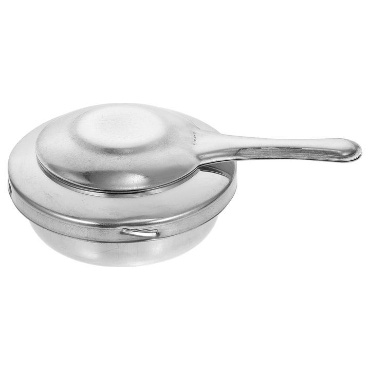 Soba cu alcool solida de camping din otel inoxidabil, compact, usor, pentru activitati in aer liber