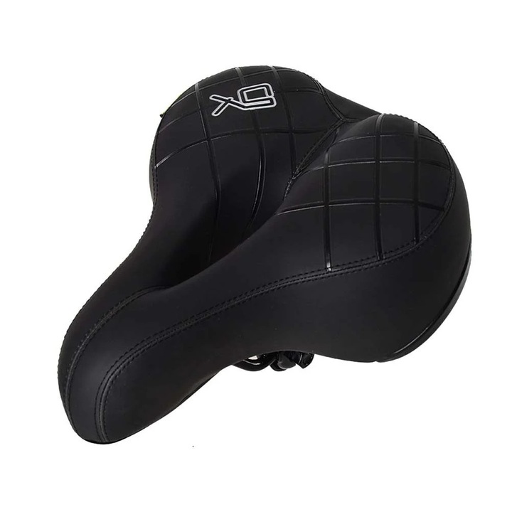 Scaun bicicleta, perna confortabila, design ergonomic, 27x21x7cm, negru