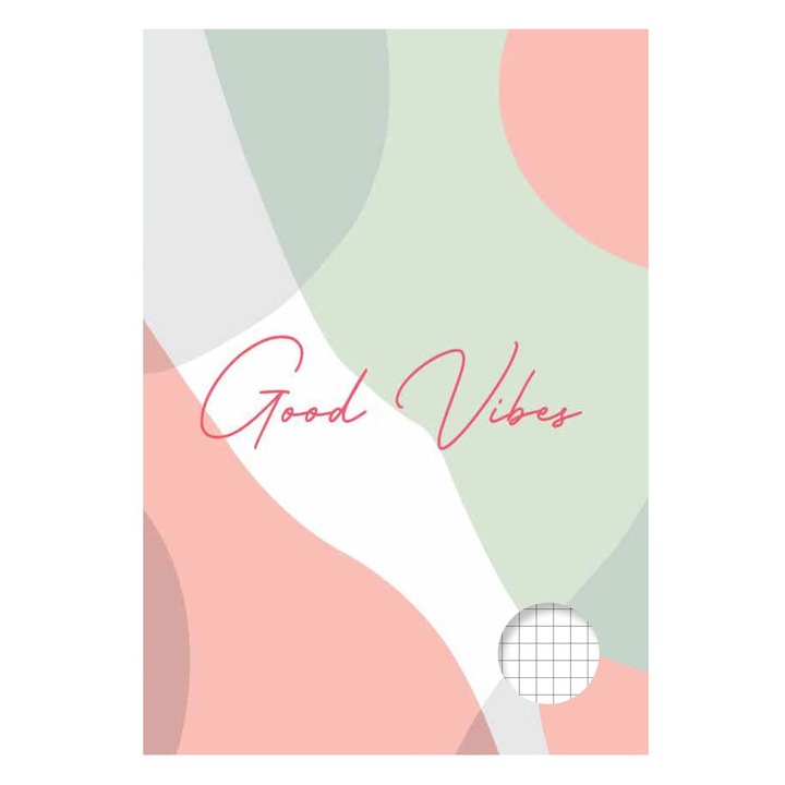 A5 matematikai jegyzetfüzet absztrakt modell - 100F