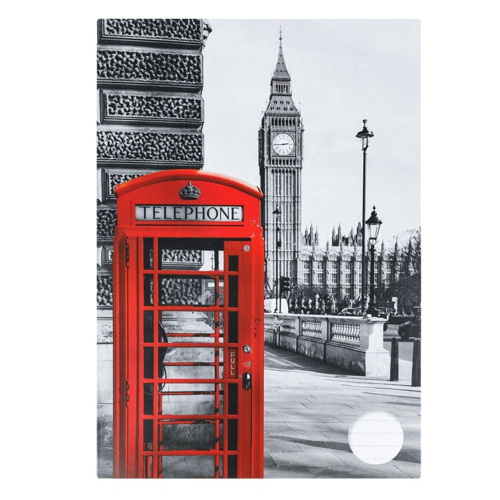 A5 matematikai jegyzetfüzet London - 60F