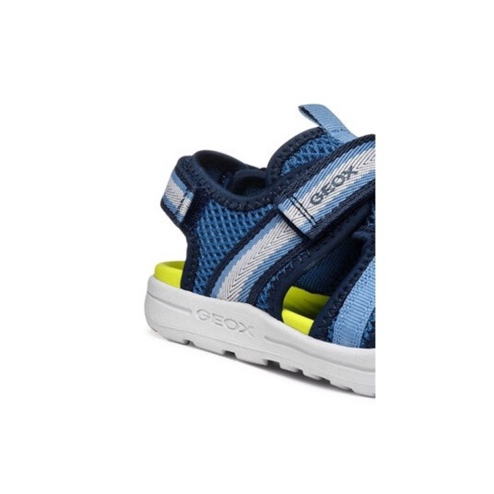 Geox, Текстилни сандали с велкро, Син