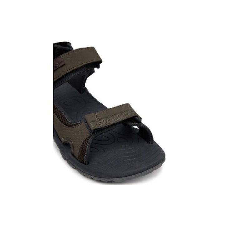 Мъжки сандали Jack Wolfskin, 304544293, Екокожа, Кафяви, Кафяв