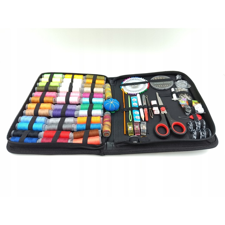 Set mare de cusut XXL 226 el, MTA, organizator pentru accesorii de cusut