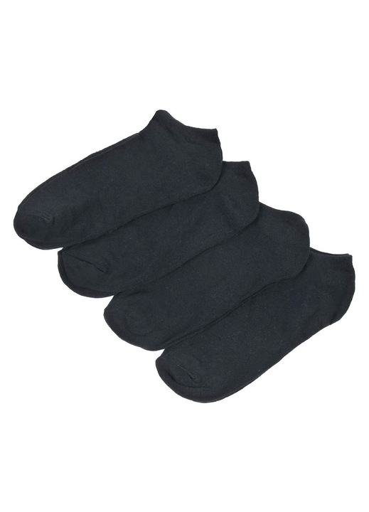 Sosete Scurte Negre pentru Barbati - 4 Perechi