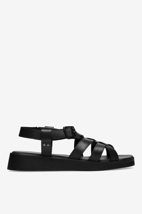 Sandale dama Lasocki, 5905588699347, Piele naturala, 41 EU, Negru