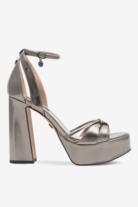 Дамски сандали Nine West, 5905588147992, Синтетични, 39 EU, Сребърни