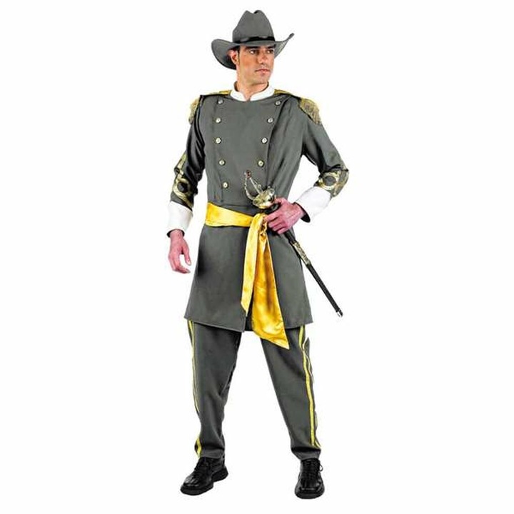 Limit, Felnőtt jelmez, Konföderációs katona, 4 darabos, többszínű, L