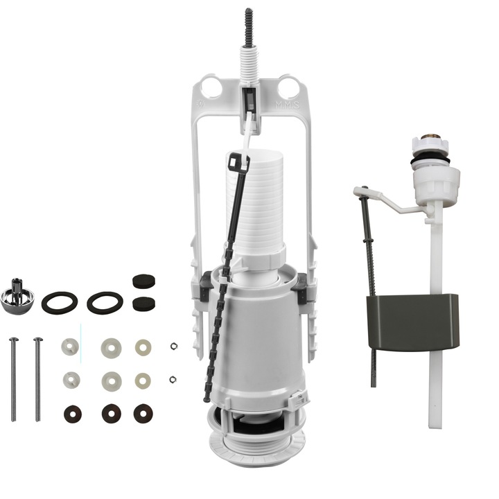 Mecanism pentru rezervor vas WC cu buton, EDD137