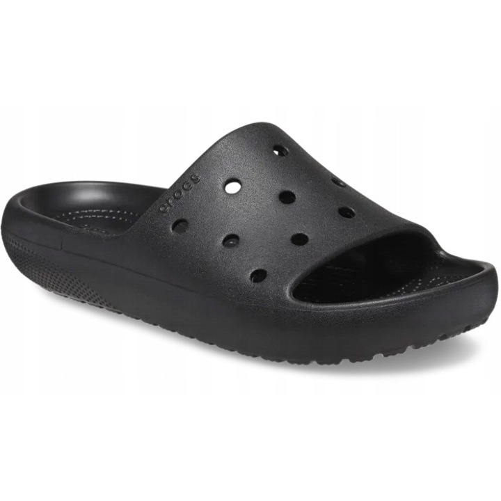Crocs, Slapi Barbati, Classic V2 209401 Slide, Negru, 48-49 EU
