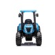 Elektromos traktor Lean A011, 2x200W, 135x82x103cm, kék, távirányítóval