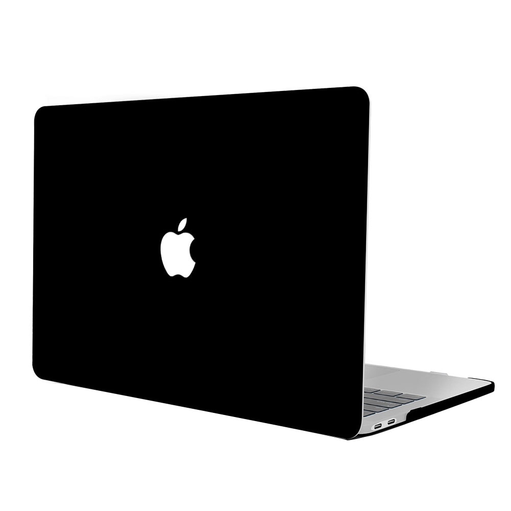 Carcasa pentru Macbook Pro 13.6 inch，Husa laptop Fudisenn pentru MacBook Air 13.6 inch M2, anti-amprente, rezistenta la zgarieturi, Negru mat