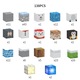 Set de constructie magnetic - 138 piese, LYCENXI, multicolor, 23.6x6.5x21cm, pentru 3+ ani