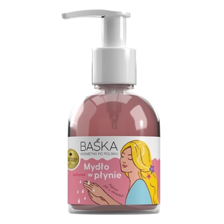 Течен сапун Baska 250ml, деликатно почистване, защита срещу изсушаване