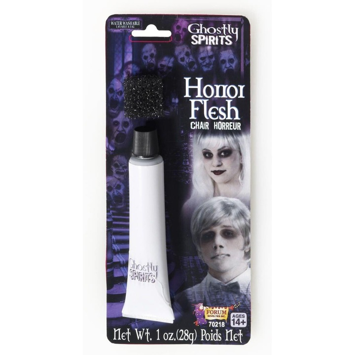 Szellem Halloween jelmez smink, vegyesbolt, egy méret, 14+ éves kortól