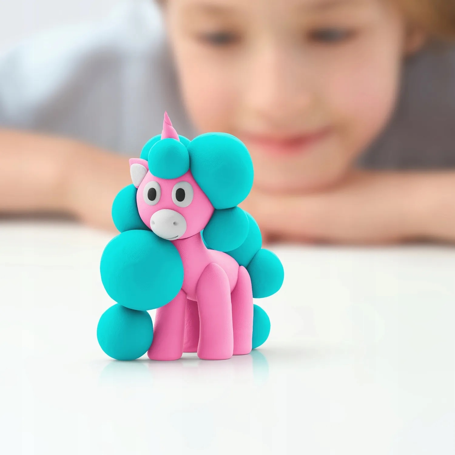 Set Hey Clay - Rainbow Unicorns - eMAG.ro