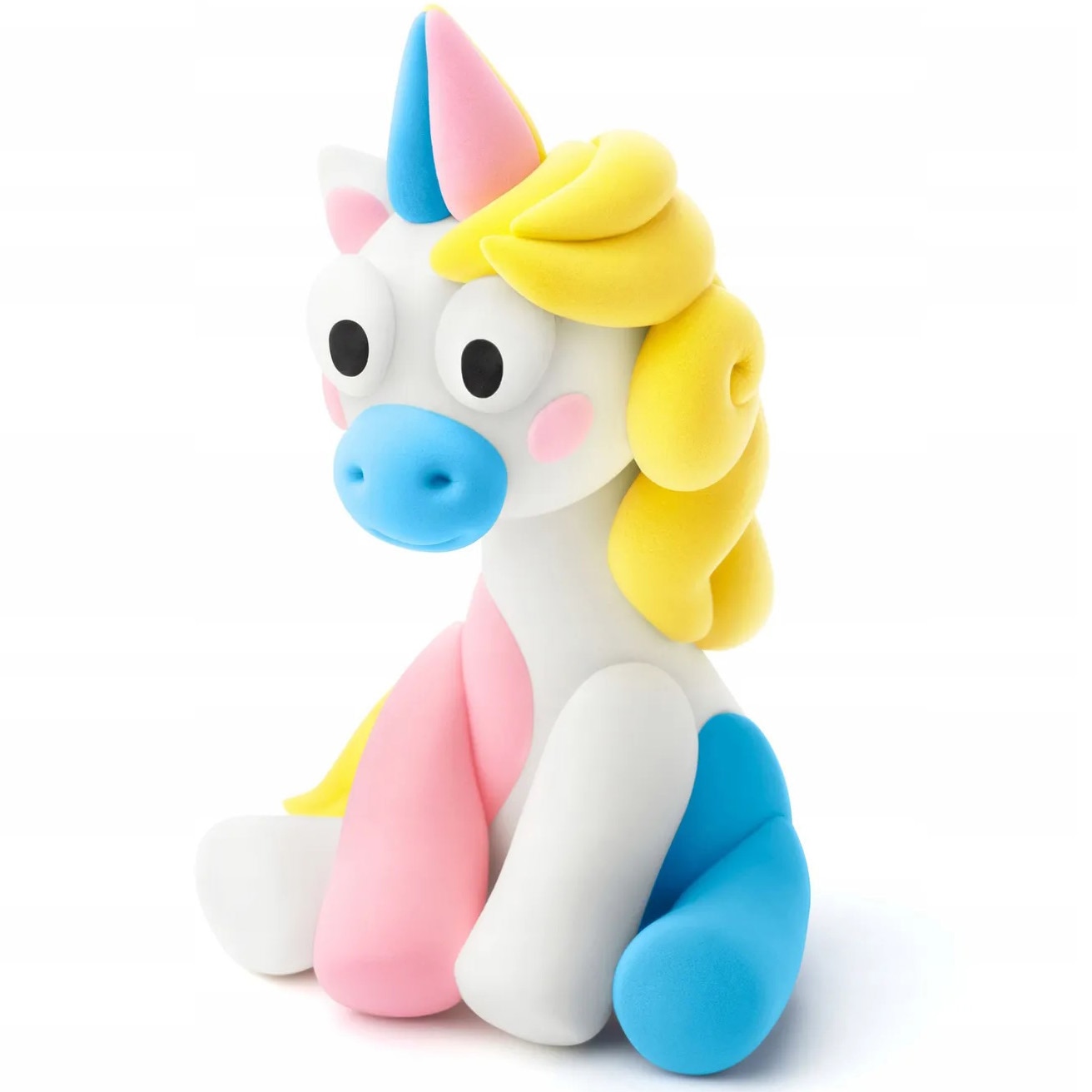 Set Hey Clay - Rainbow Unicorns - eMAG.ro