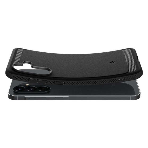Husa Spate Spigen Rugged Armor Compatibila Cu Samsung Galaxy A56 5G, Materiale Premium, AntiShock, Negru