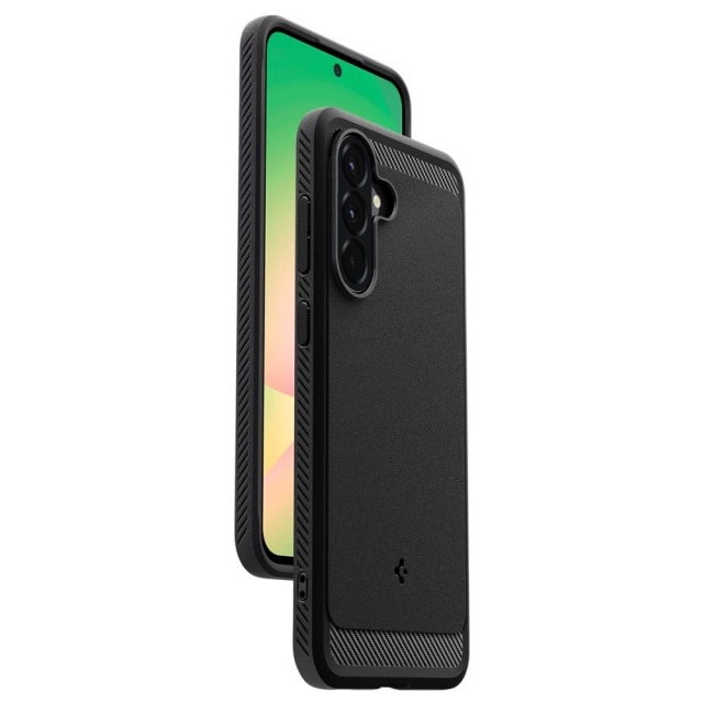 Husa Spate Spigen Rugged Armor Compatibila Cu Samsung Galaxy A56 5G, Materiale Premium, AntiShock, Negru