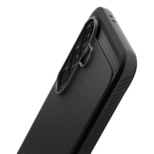 Husa Spate Spigen Rugged Armor Compatibila Cu Samsung Galaxy A56 5G, Materiale Premium, AntiShock, Negru