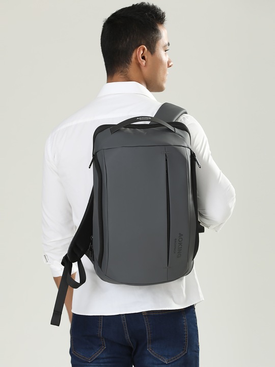 Aoking, Rucsac cu buzunare multiple, Grayed Jade