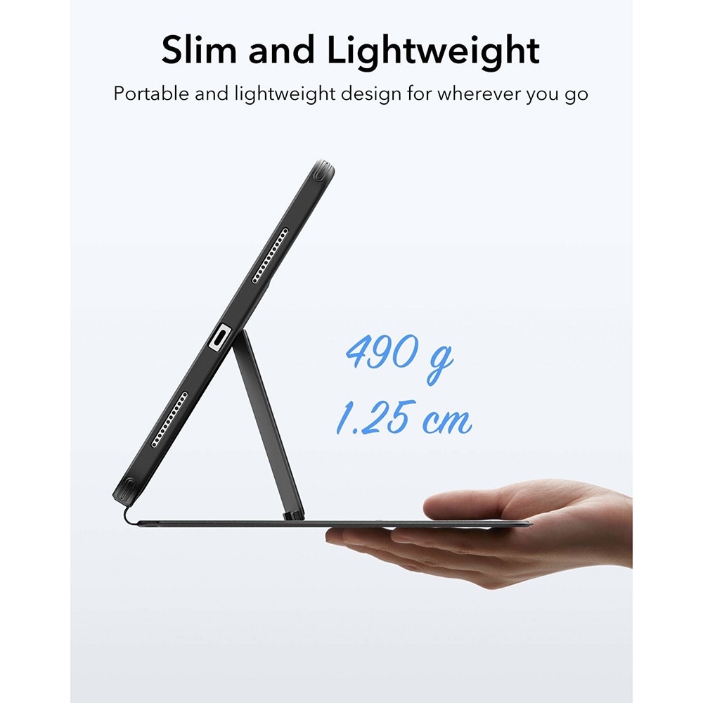 Husa pentru iPad Air 13 (2024) / Air 13 (2025) - ESR FlipA Hybrid (with Pencil Holder) - Purple