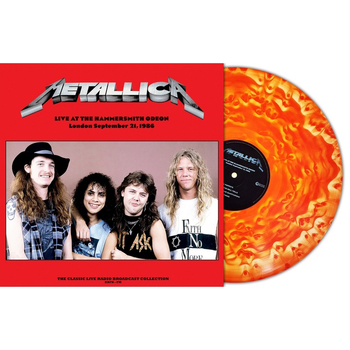 Metallica - Live At The Hammersmith Odeon, London 1986 -Red Cloudy- (LP)