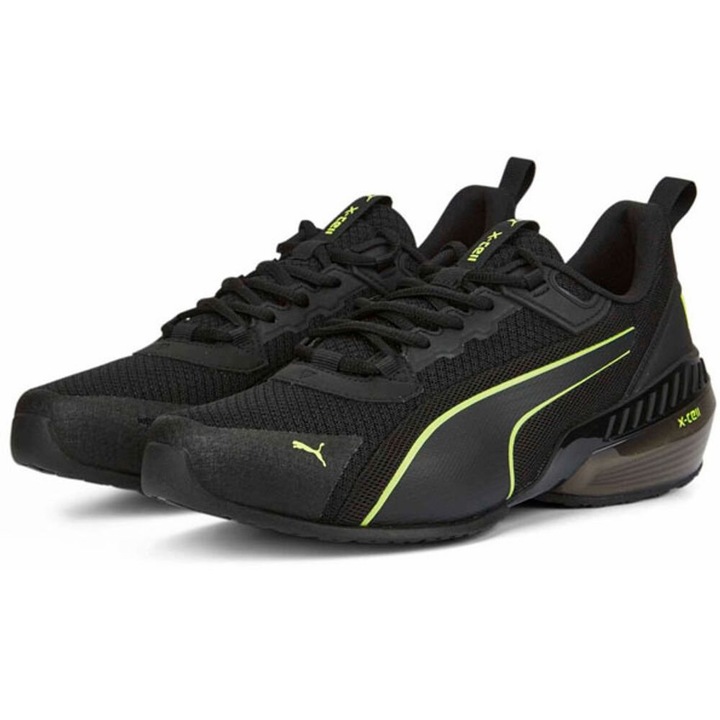 Puma X-Cell Uprise női sportcipő, fekete, szintetikus/textil, 37.5 EU