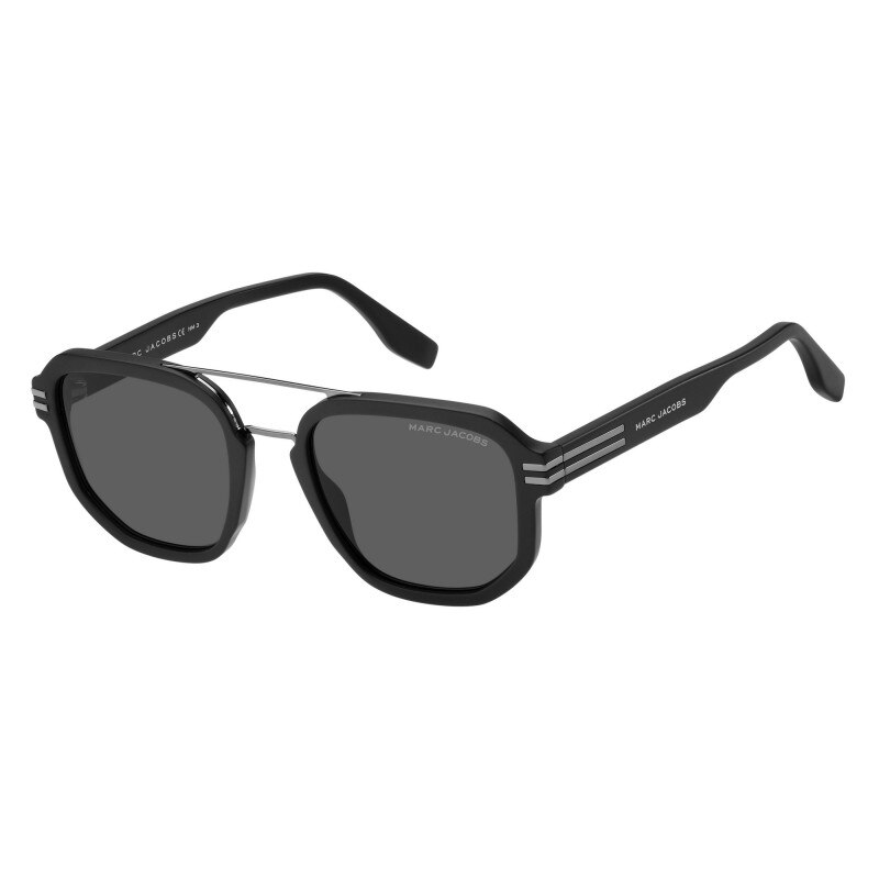 Marc Jacobs, Ochelari de soare aviator, Negru, 53-21-145