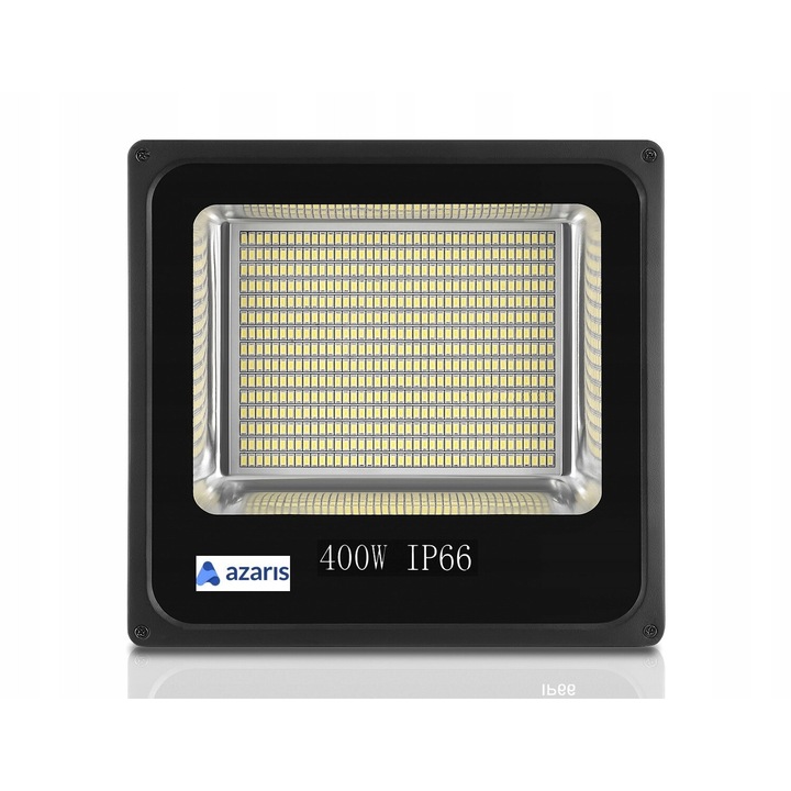 LED reflektor 400W, Azaris, hideg fehér, 35000lm, 220-240V, IP66