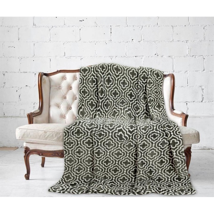 Patura MATEX, 150x200 cm, multicolor, 100% poliester, gramatura 320