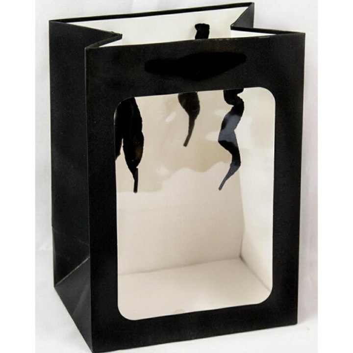 Set 12 pungi prezentare GAJO, 25x35cm, negru