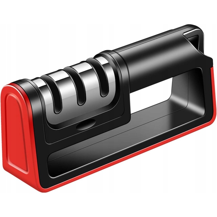 Ascutitoare de cutite Azaris 3 in 1, 3 faze de ascutire, compacta, 22x9,5x4cm