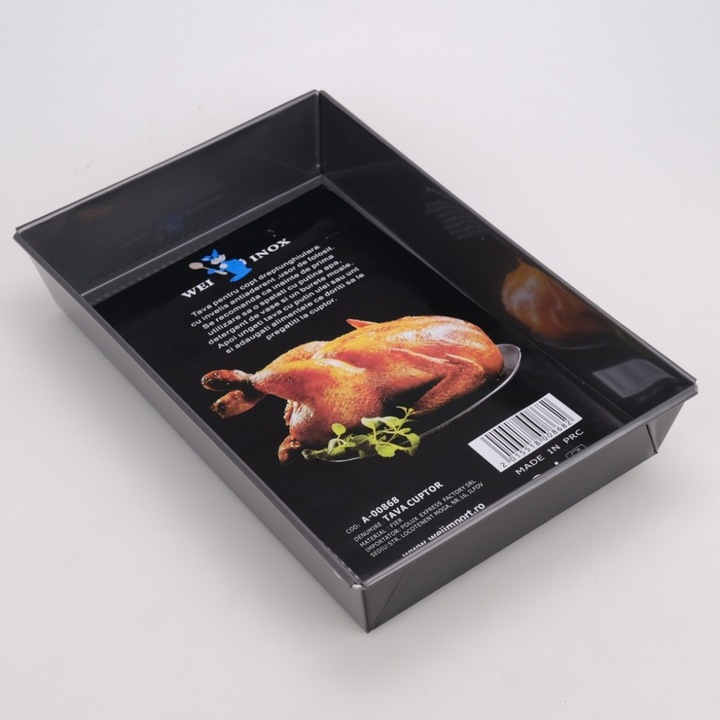 Teflon bevonatú sütőtálca, Blusmart, 36x24x6 cm