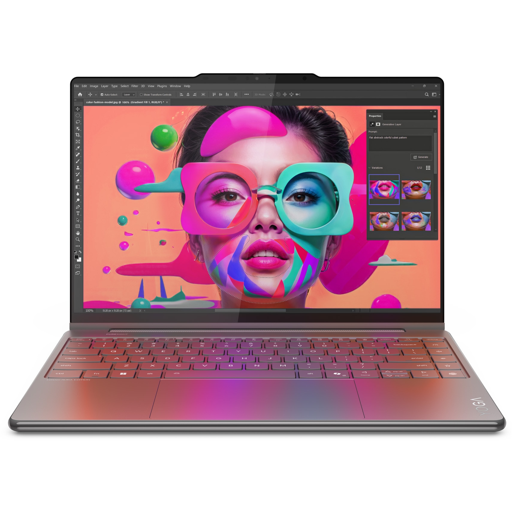Laptop Lenovo Yoga 9 2-in-1 14ILL10 cu procesor Intel® Core™ Ultra